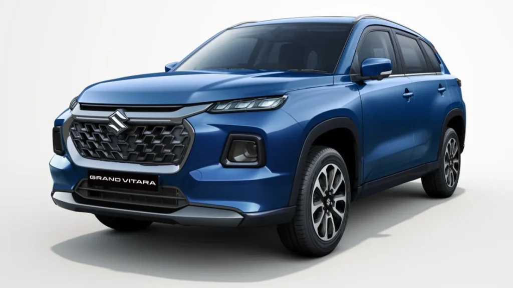 A blue Suzuki Grand Vitara SUV image