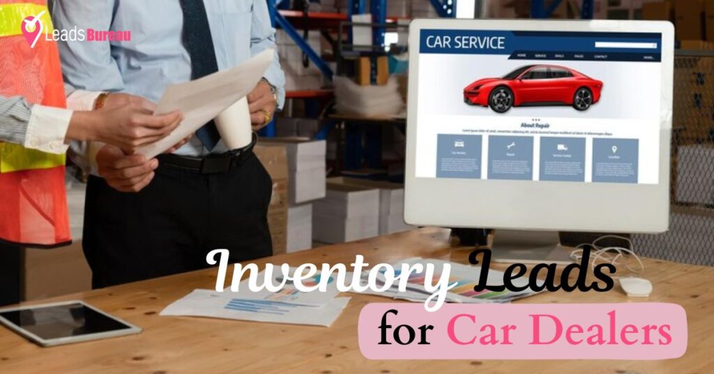 Car inventory leads online