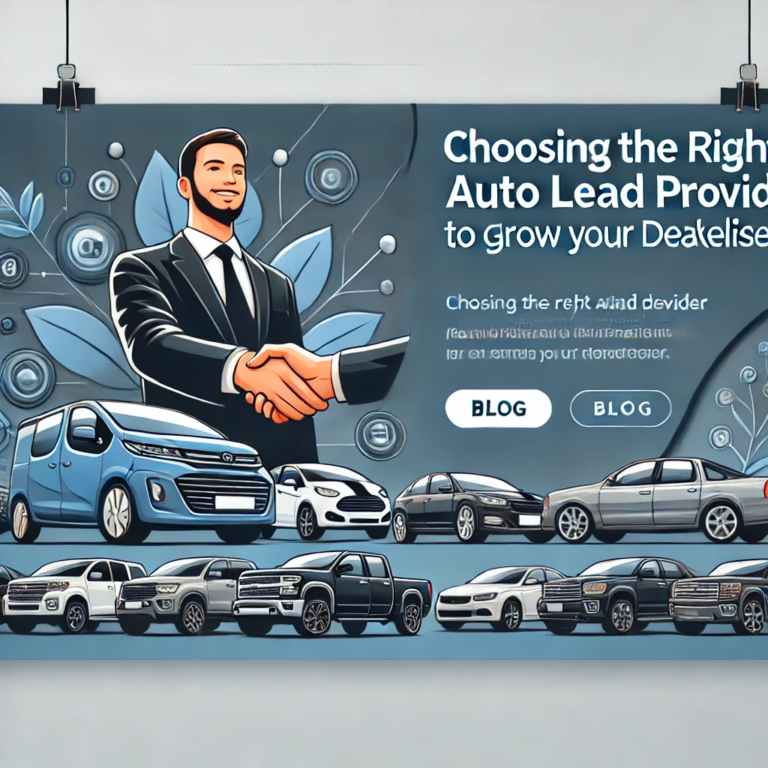Choose the Right Auto Lead Provider for Your Dealership